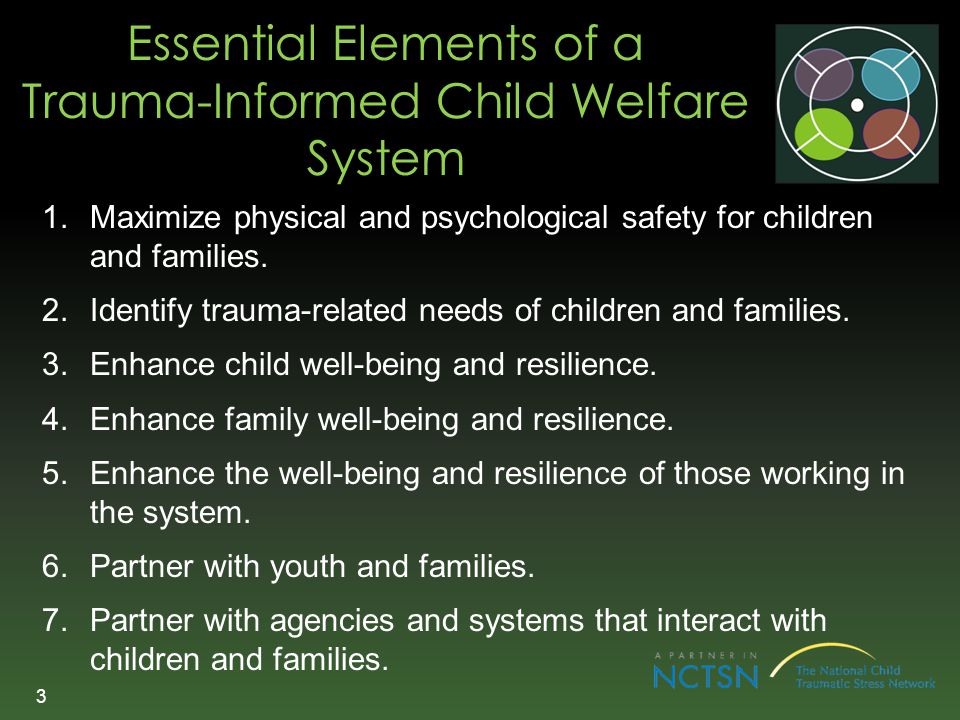 Essential Elements of a Trauma-Informed Child Welfare System