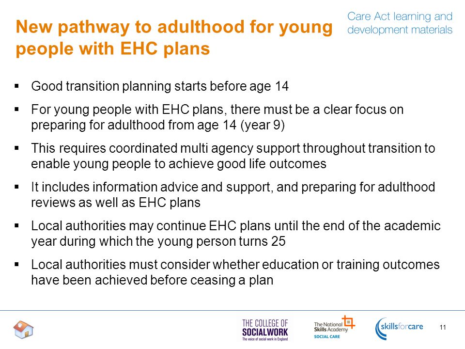 New pathway to adulthood for young people with EHC plans
