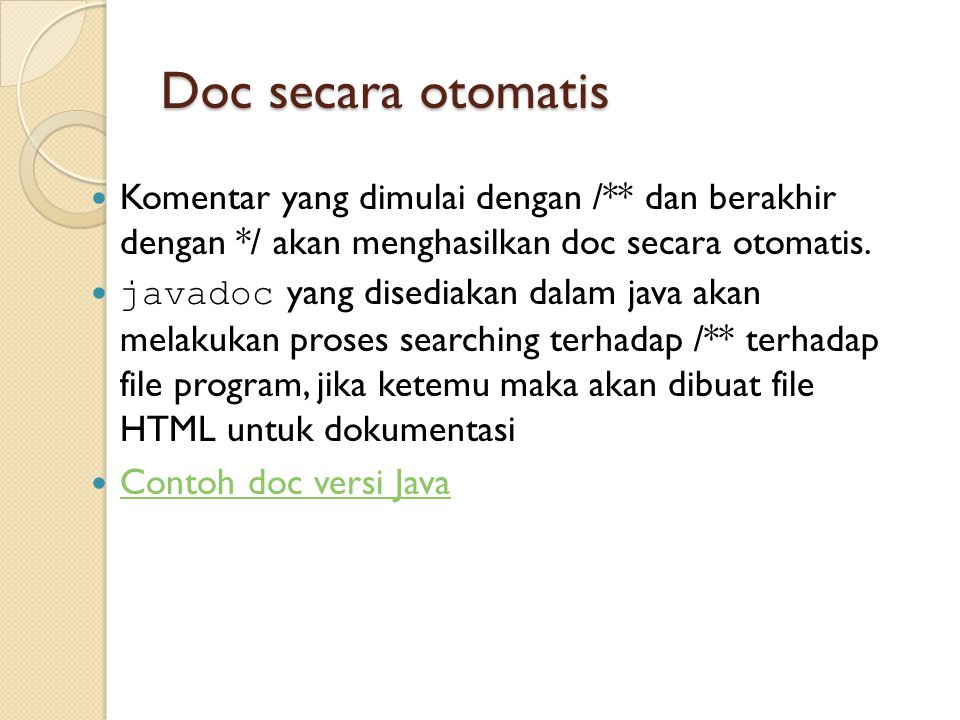 Introduction To Java Viska Mutiawani M Sc Ppt Download