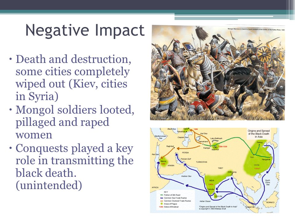 positive effects of the mongols