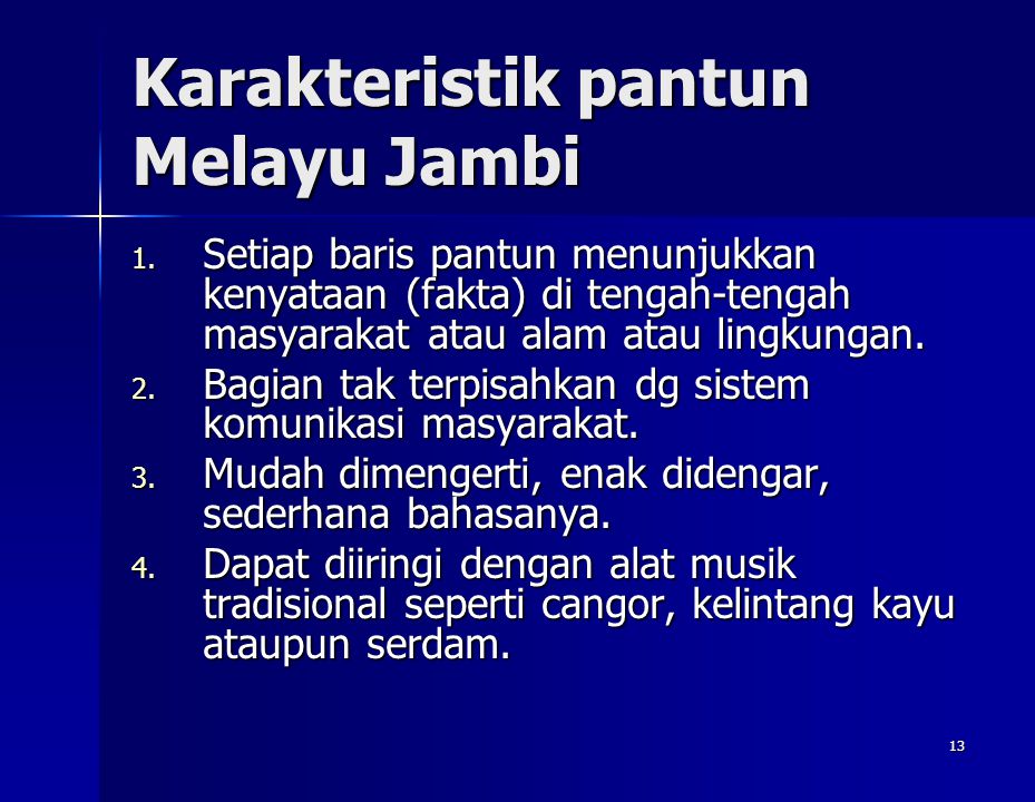 Pantun Dalam Konteks Budaya Melayu Jambi Ppt Download