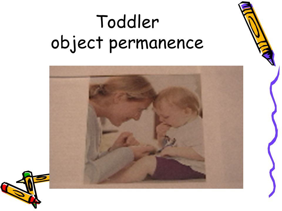 Toddler object permanence