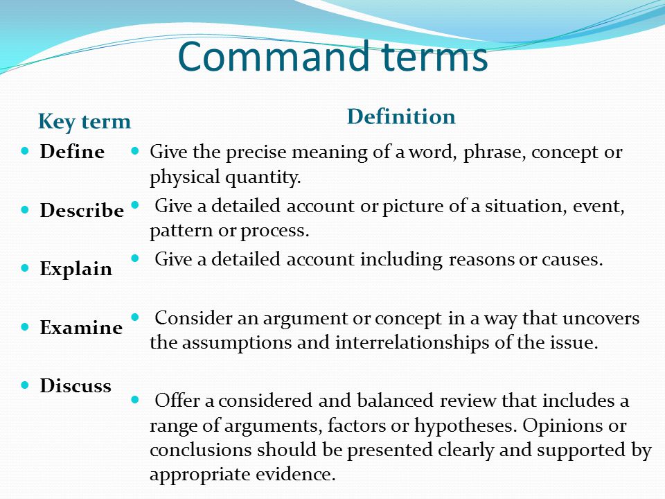 Terms and Definitions. Definitions and terminology. Terminal meaning. Key terminology.