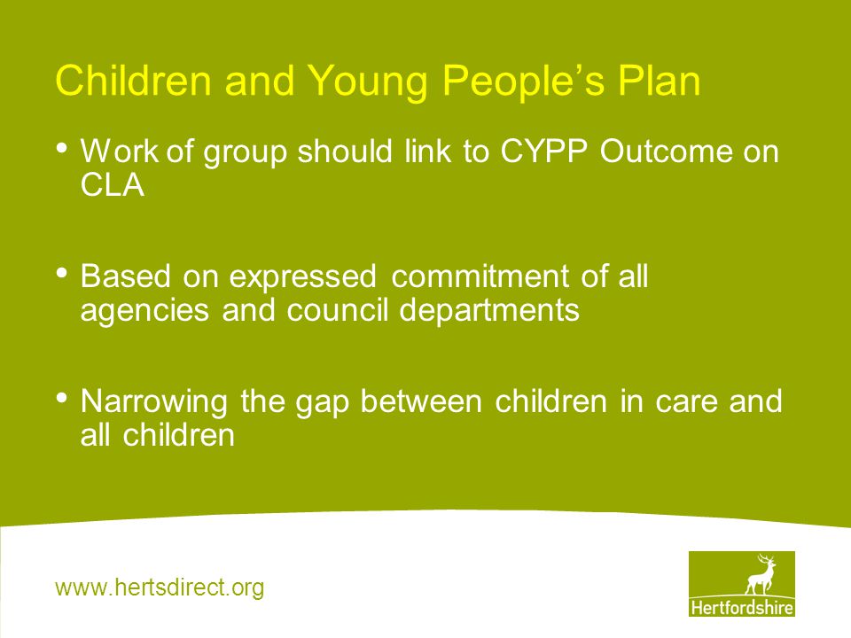 Children and Young People’s Plan