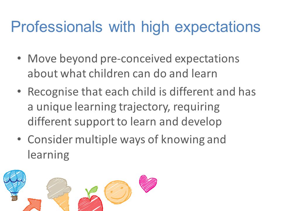 Professionals with high expectations