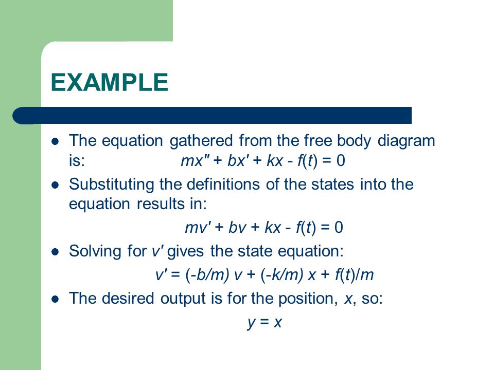 State Space Models Matlab Tutorial Ppt Video Online Download