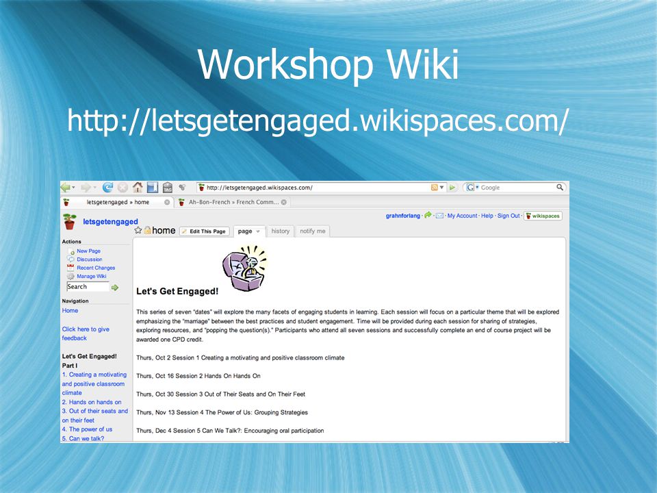 Workshop Wiki