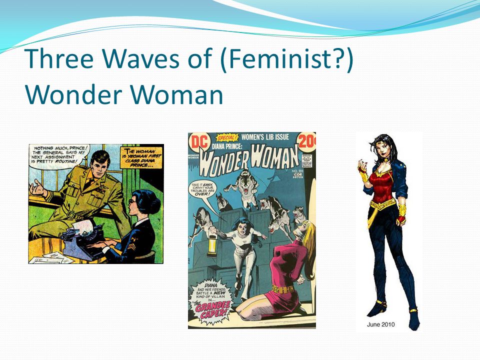 Three Waves of (Feminist ) Wonder Woman