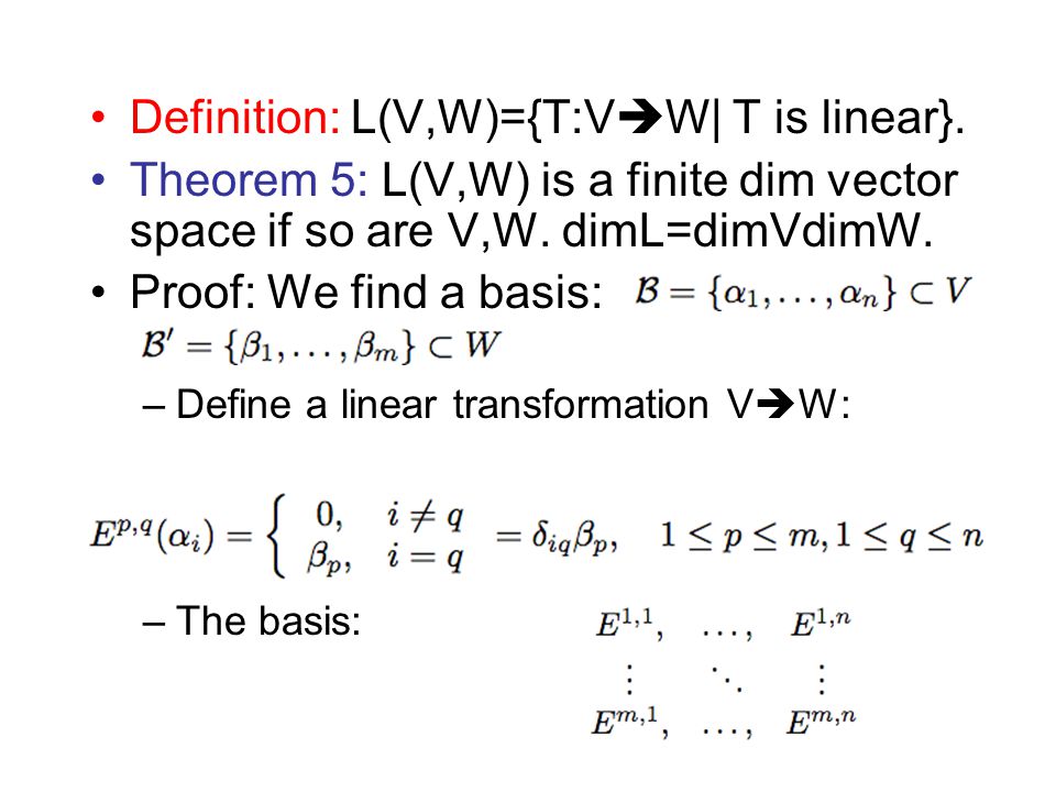 Chapter 3 Linear Transformations Ppt Video Online Download