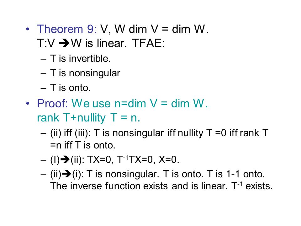 Chapter 3 Linear Transformations Ppt Video Online Download