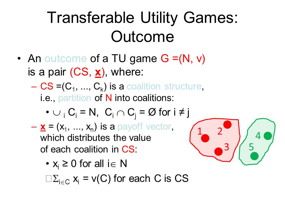 A Short Tutorial On Cooperative Games Ppt Video Online Download