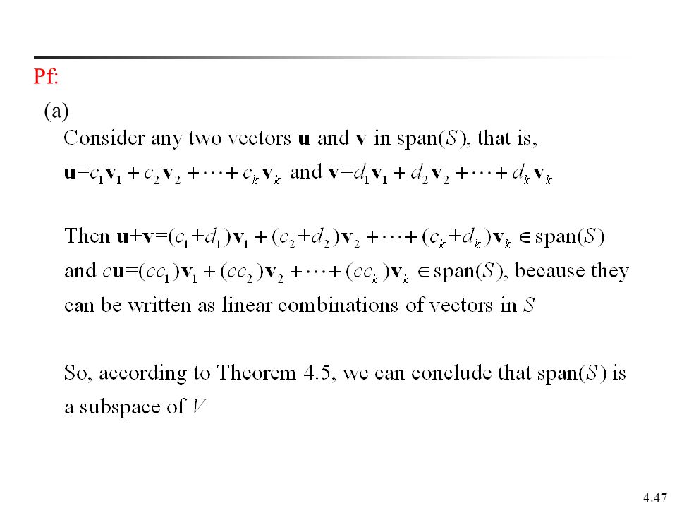 Chapter 4 Vector Spaces 4 1 Vectors In Rn 4 2 Vector Spaces Ppt Download