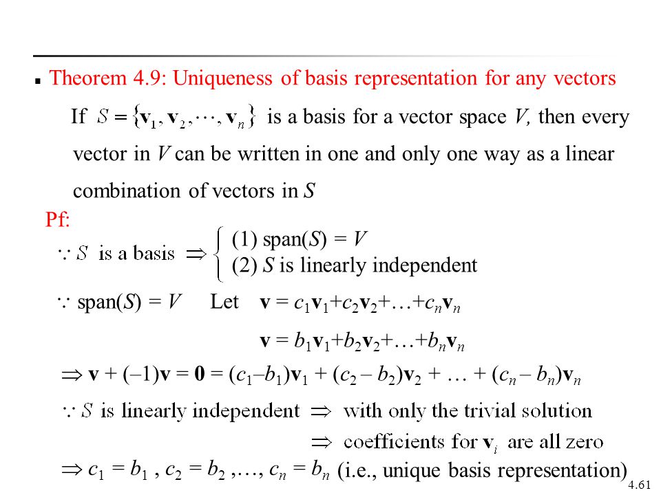 Chapter 4 Vector Spaces 4 1 Vectors In Rn 4 2 Vector Spaces Ppt Download