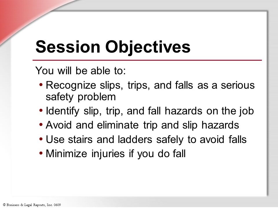 Session Objectives You will be able to: