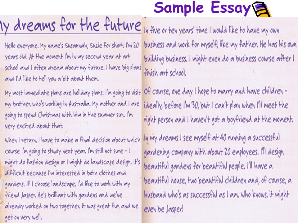 your future plan essay