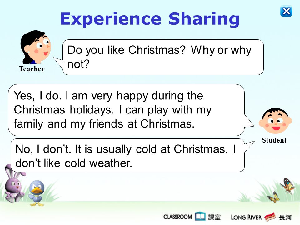 Experience Sharing Do you like Christmas Why or why not