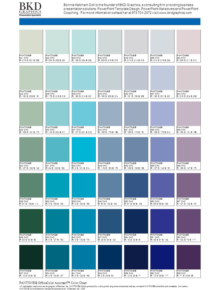 Type Alt F8 And Run The Macro Named Generate Color Chart Ppt Download