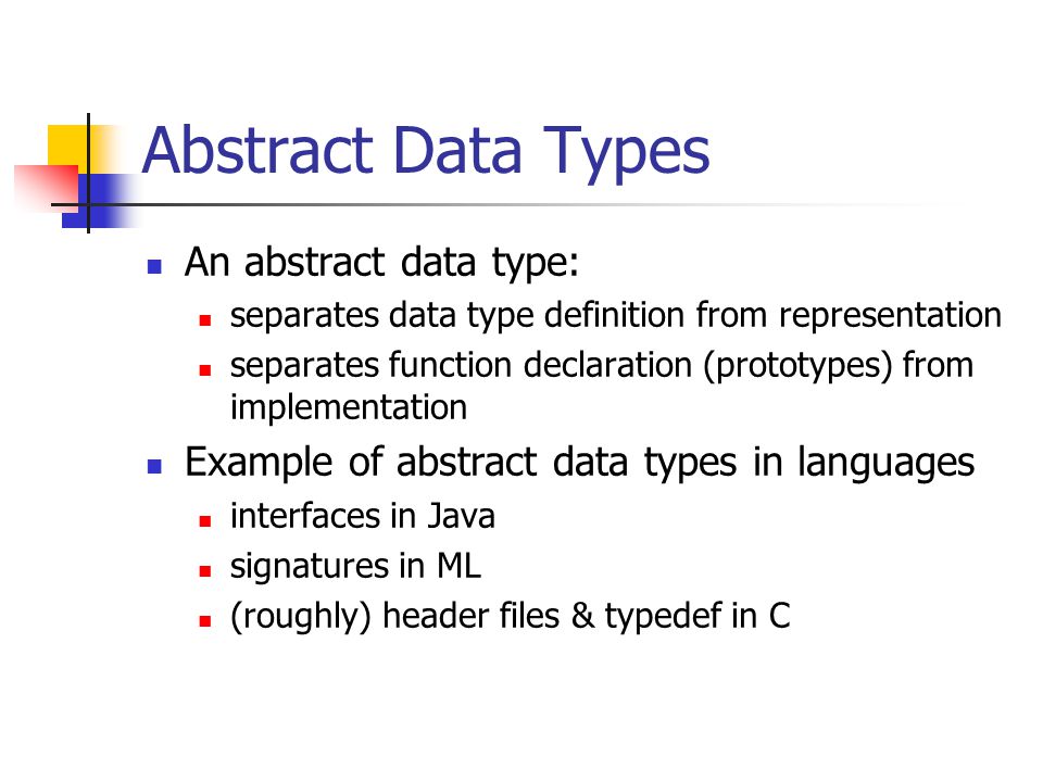 Data Structure Abstract Data Type Ppt Download
