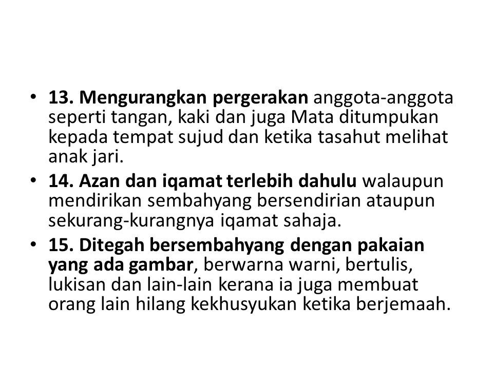 PETUA KUSYUK SOLAT ppt download PETUA KUSYUK SOLAT ppt download