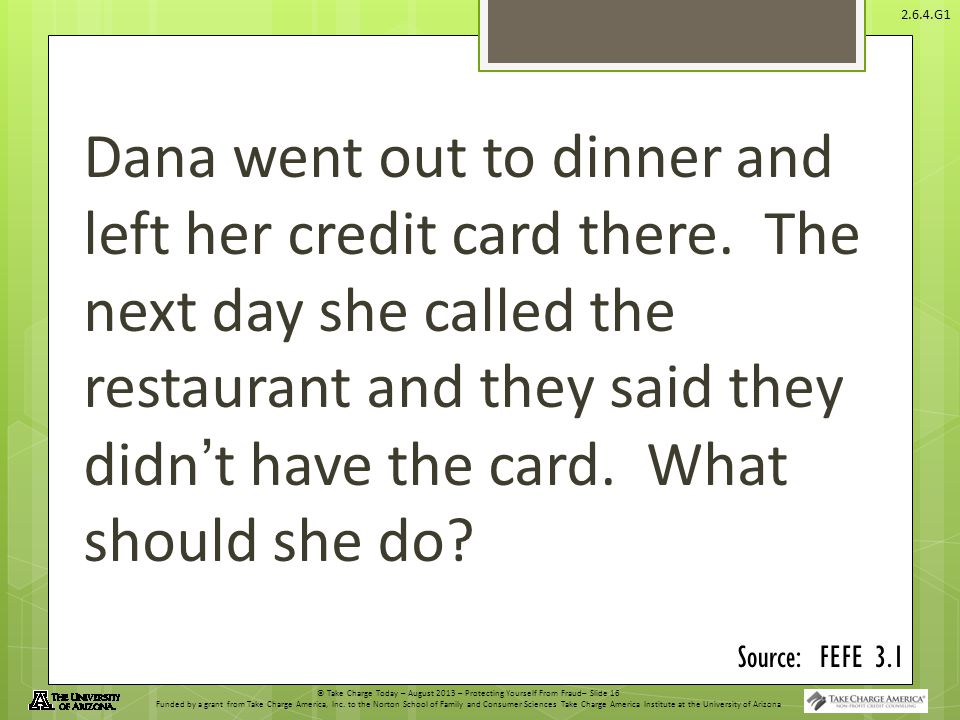Protecting Yourself from Fraud including Identity Theft - ppt ...