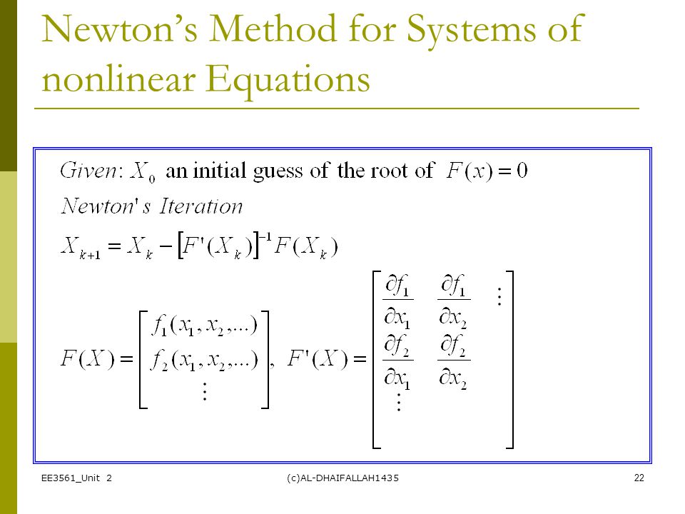newton raphson method example problems