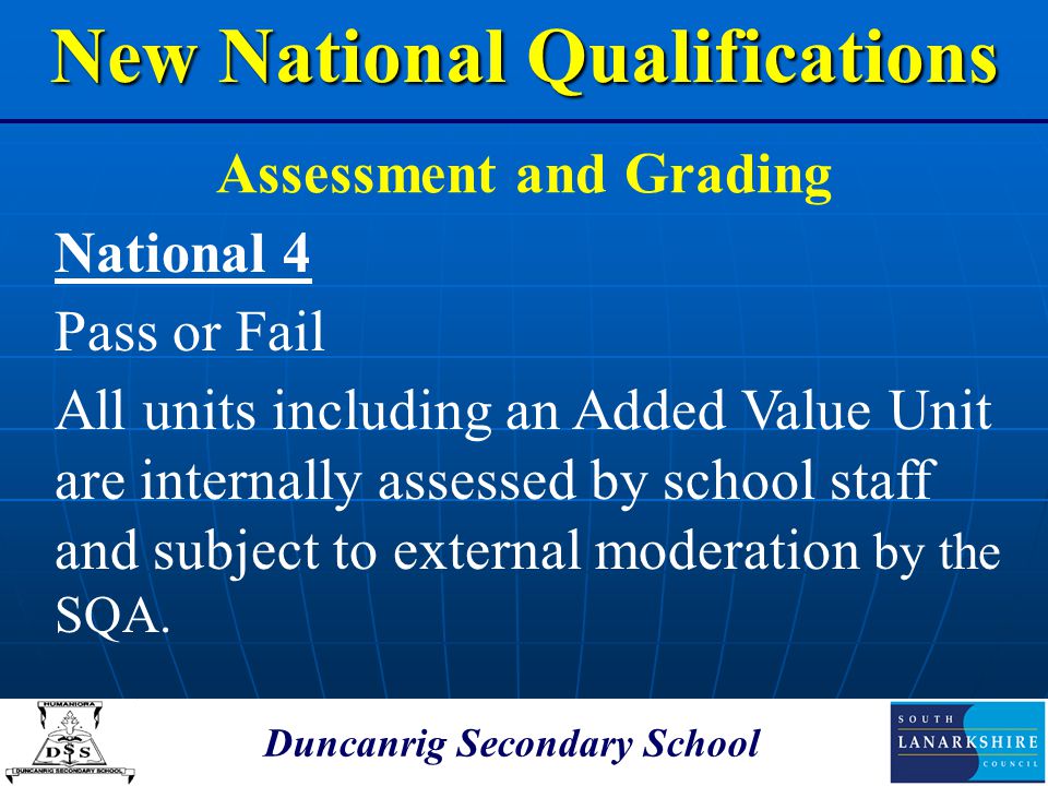 New National Qualifications