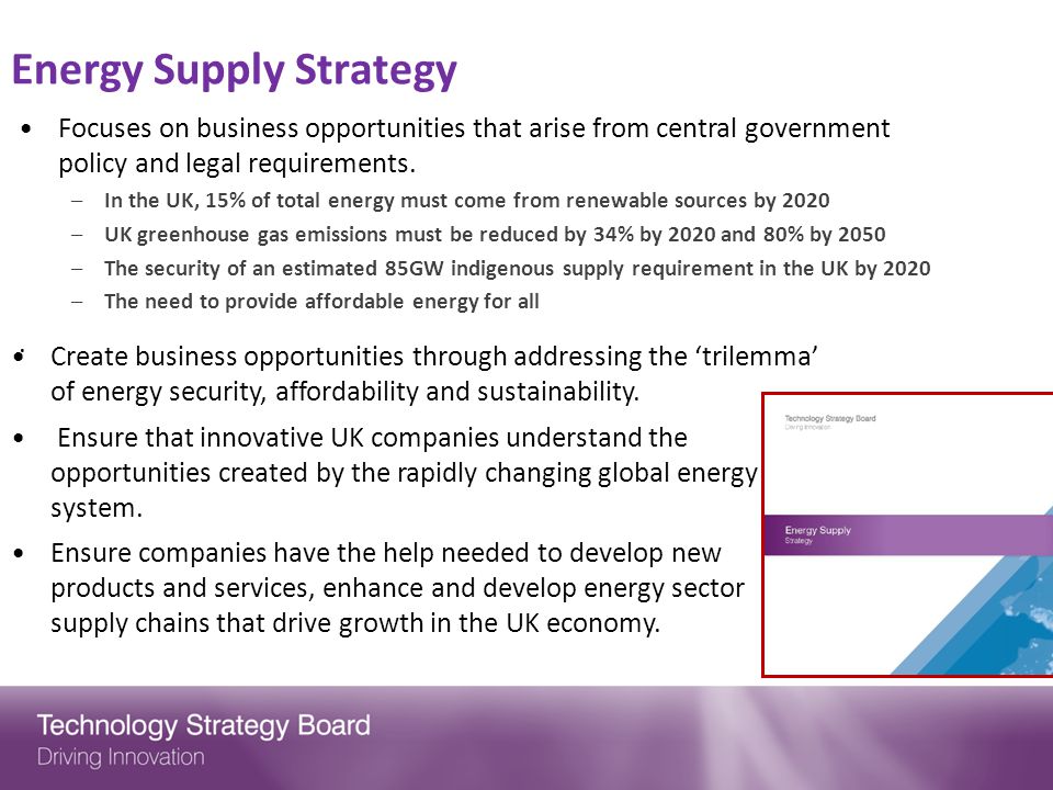 Energy Supply Strategy