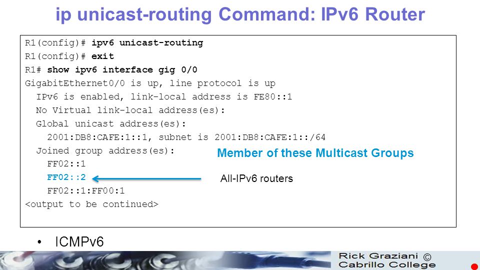 Perforatie Voorlopige naam leiderschap 11: IPv6 Routing Table and Static Routes - ppt download
