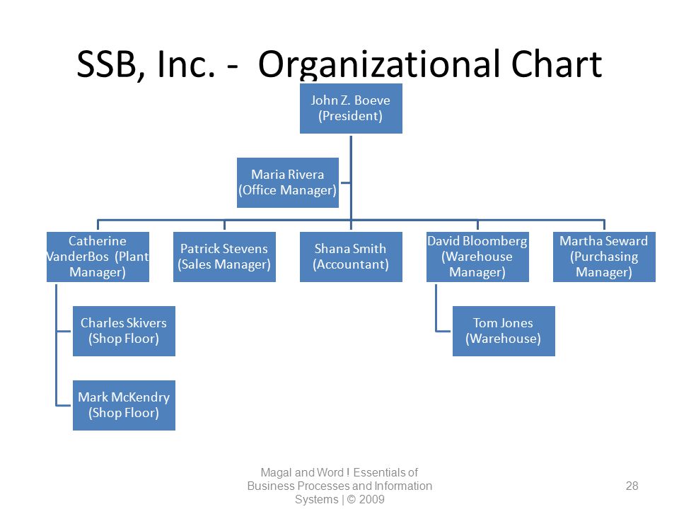 Bloomberg Org Chart