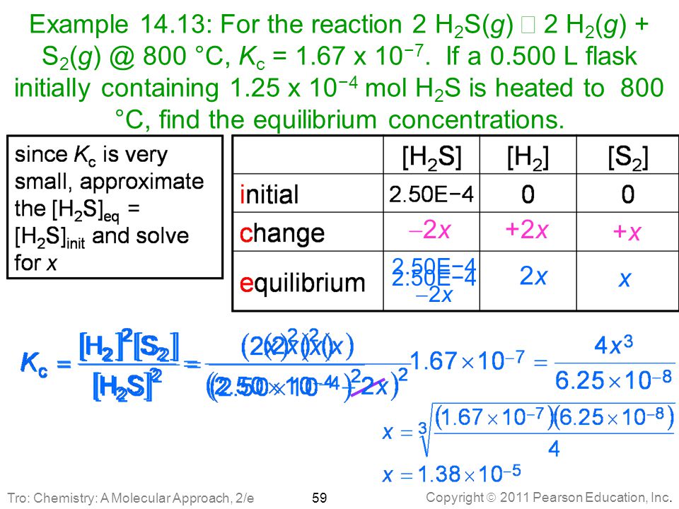 Chapter 14 Chemical Equilibrium Ppt Download