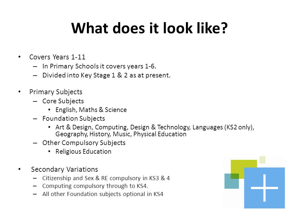 What does it look like Covers Years 1-11 Primary Subjects