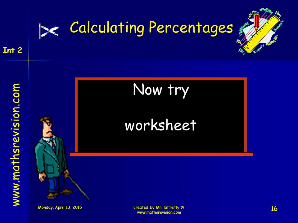 Calculating Percentages
