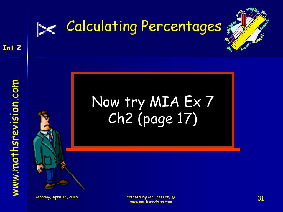 Calculating Percentages