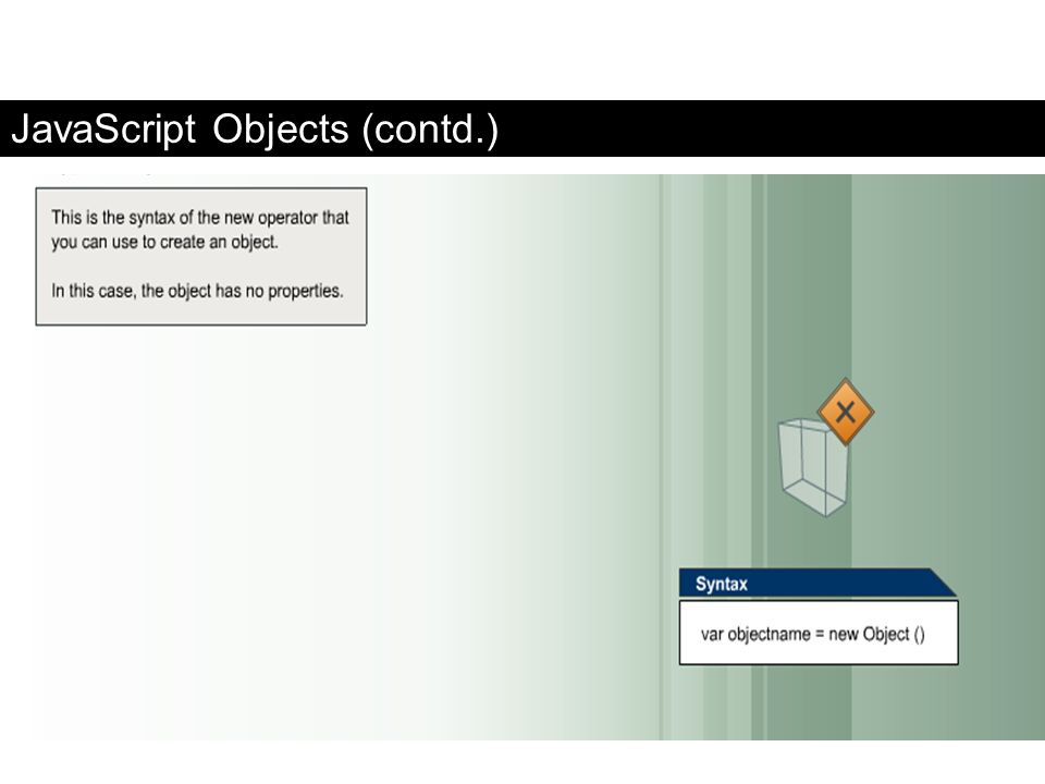 JavaScript Objects (contd.)