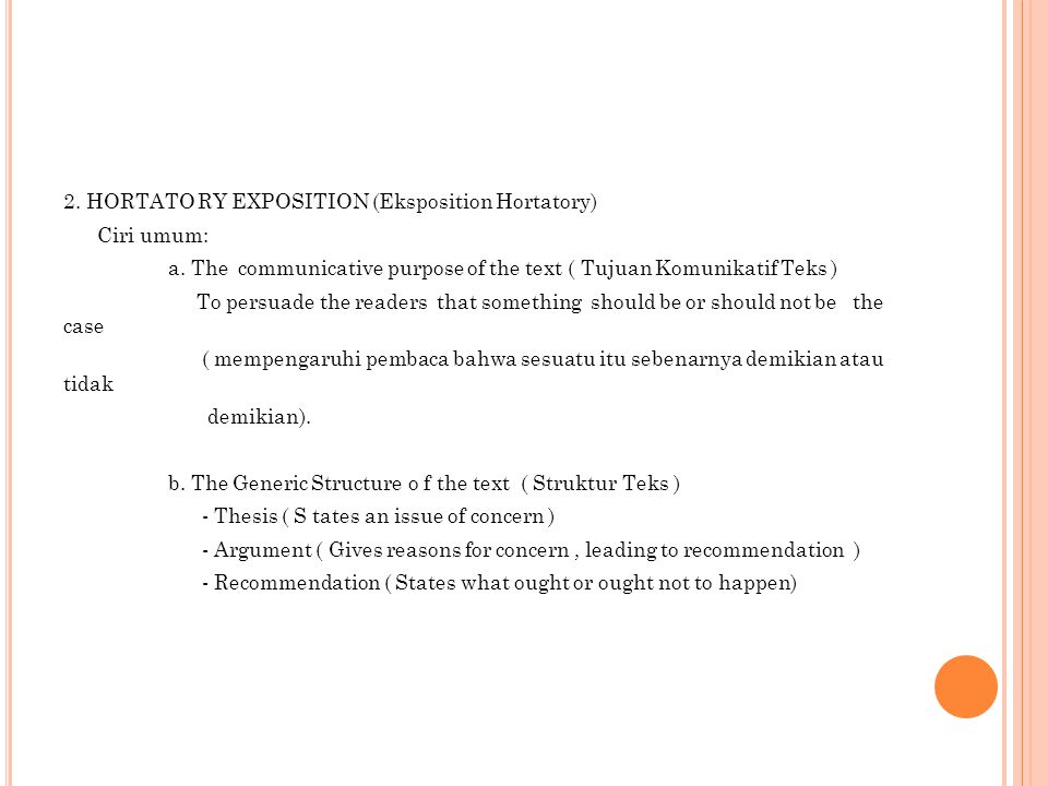 Exposition Text Ppt Video Online Download
