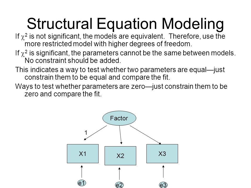 Structural Equation Modeling - ppt download