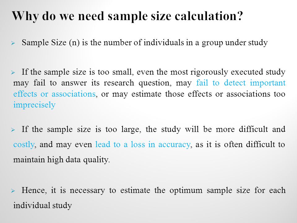 Sample size estimation - ppt video online download