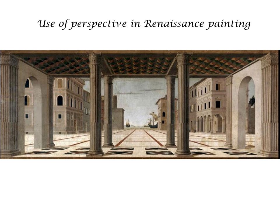 Use of perspective in Renaissance painting