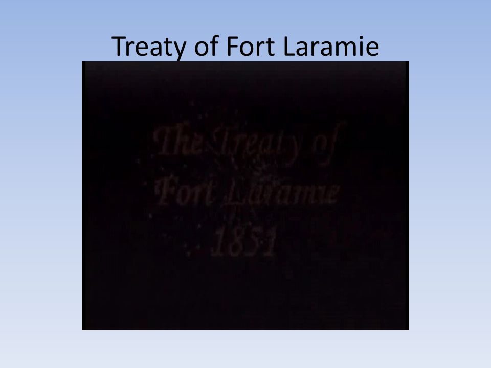 Treaty of Fort Laramie