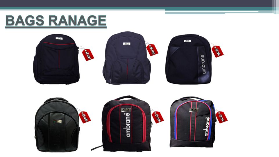BAGS RANAGE
