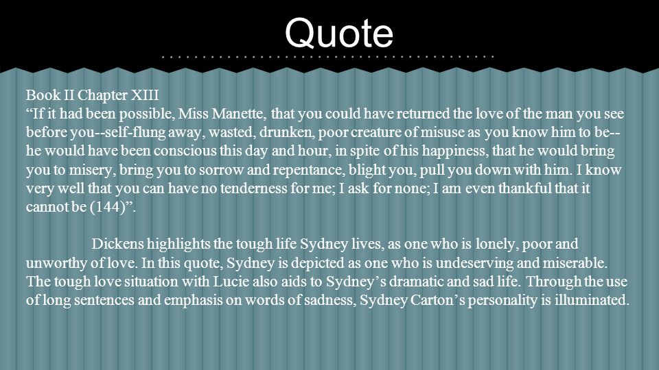 sydney carton quotes
