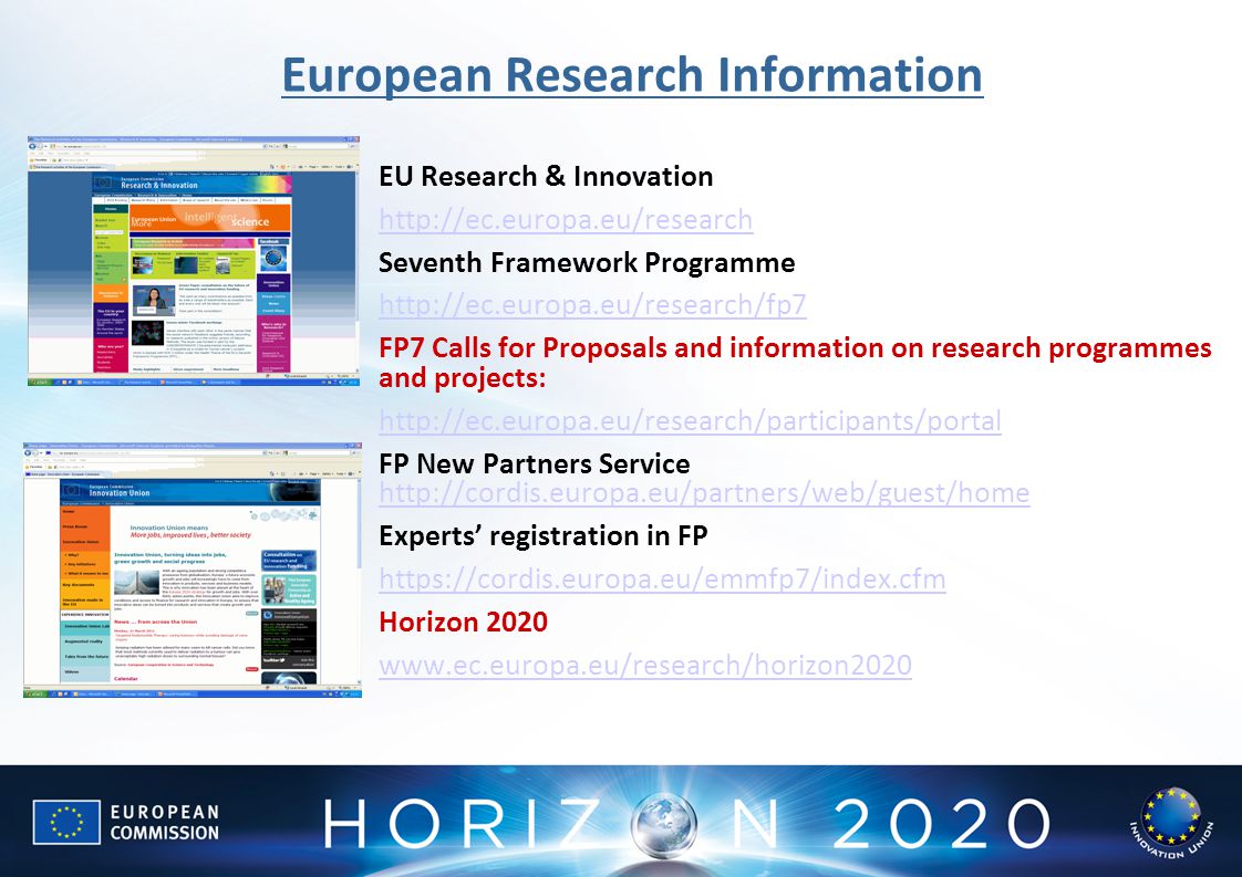 European Research Information