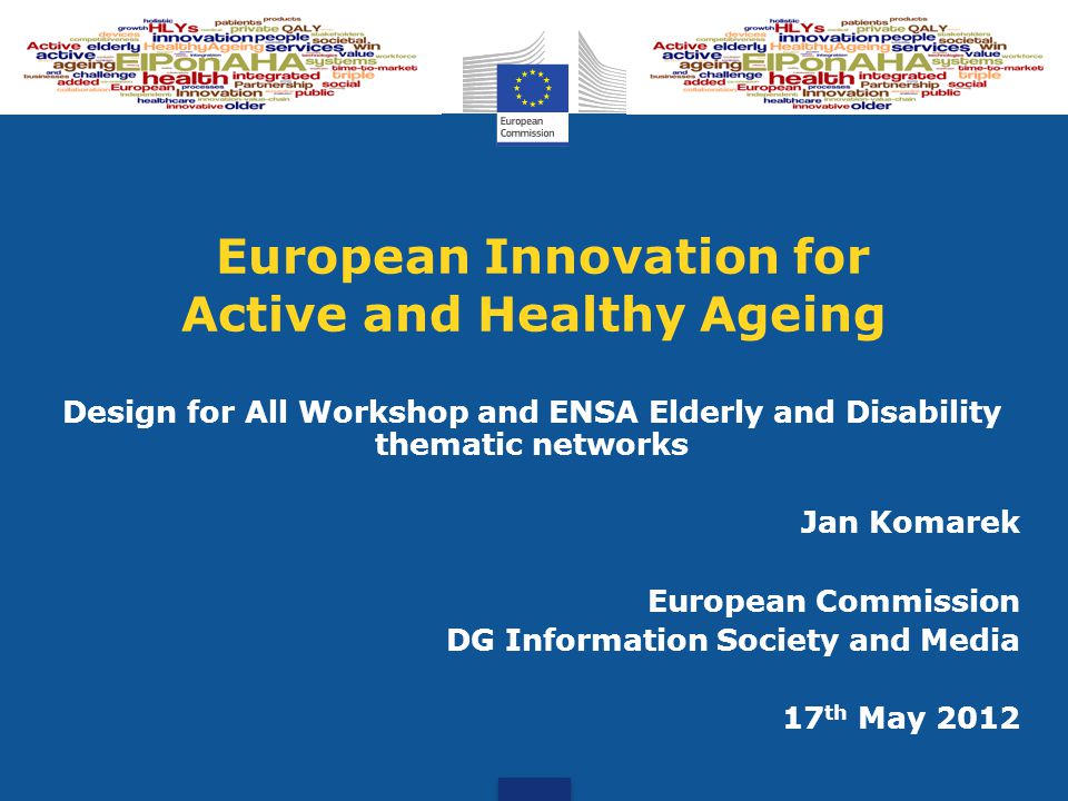 European Innovation for Active and Healthy Ageing