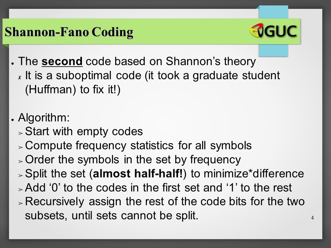 Lecture 4 (week 2) Source Coding and Compression - ppt video online download