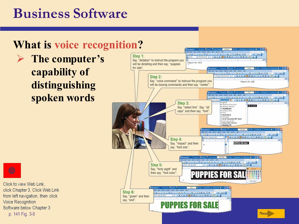 Business Software What is voice recognition