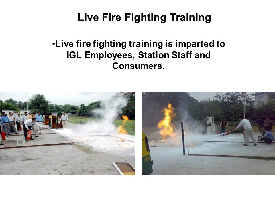 Live Fire Fighting Training
