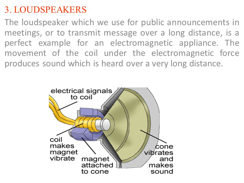 When reading these books the speaker sees. Loudspeaker перевод. The Basic Principe is simple: the Loundspeaker Sound. Public Announcement System.