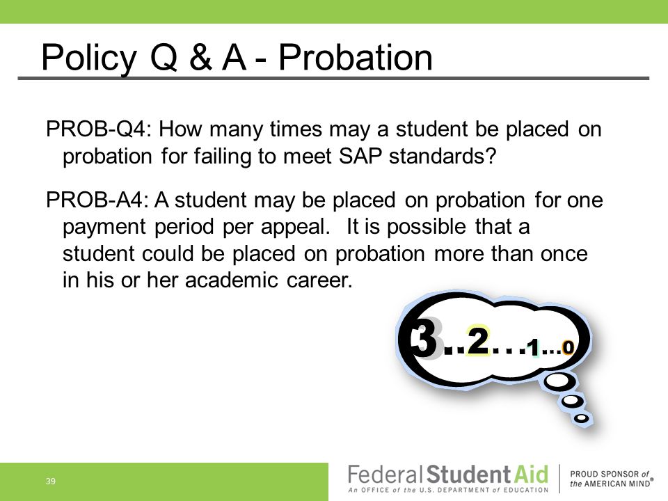 Policy Q & A - Probation