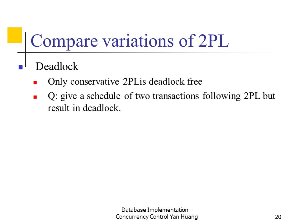 Compare variations of 2PL