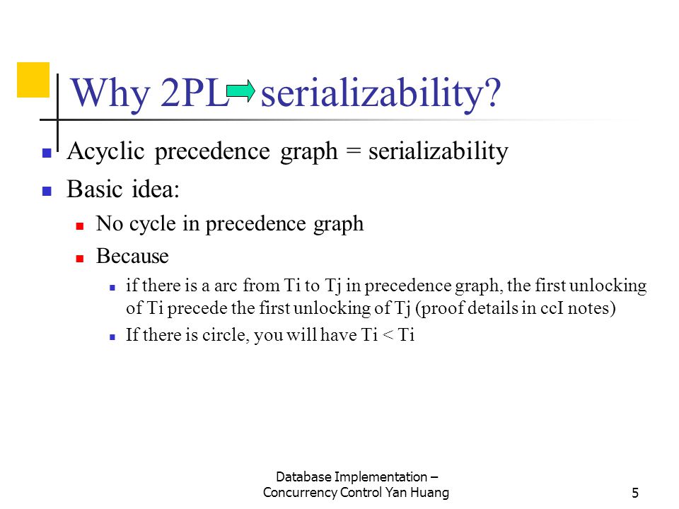 Why 2PL serializability